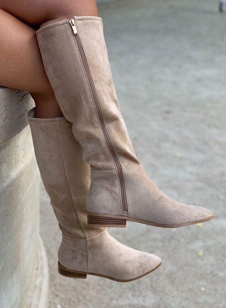 Krista Long boots beige