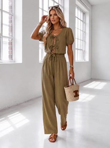 Maxa jumpsuit khaki