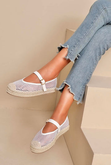 Lattie espedrilles  white  - 556 12345