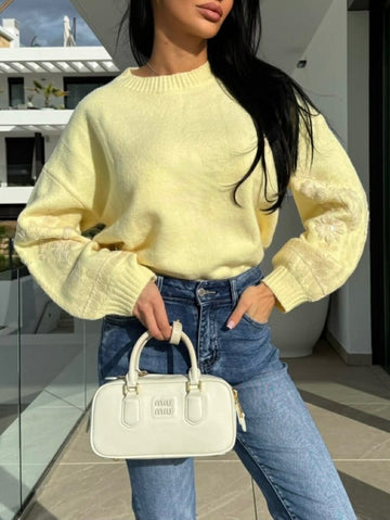 Anikka sweat yellow     - AM1113 556
