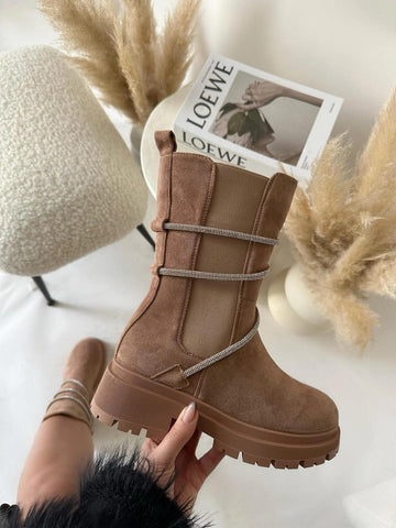 Lillana brown boots