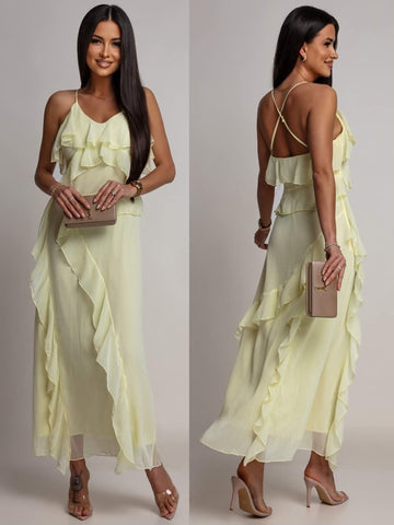 Becca dress yellow - WZ20586