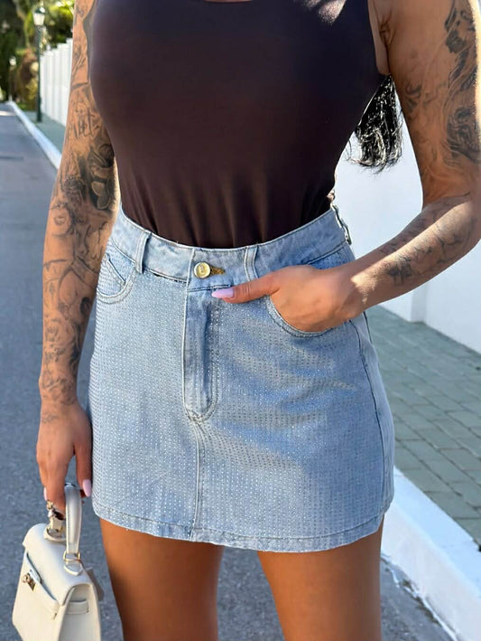 Welux denim skort - MC7771