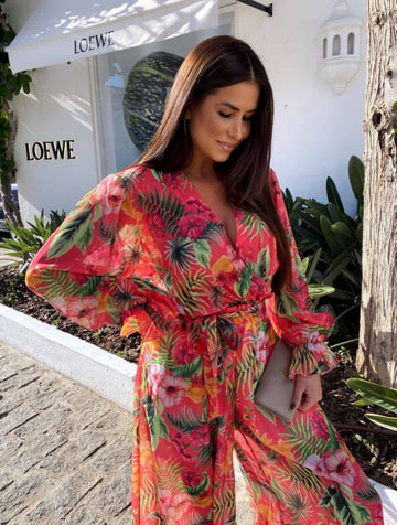 Zophia jumpsuit orange