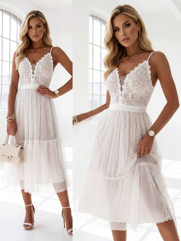 Starlight dress white- 96132