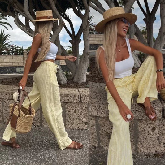 Becky pants yellow- ZP894