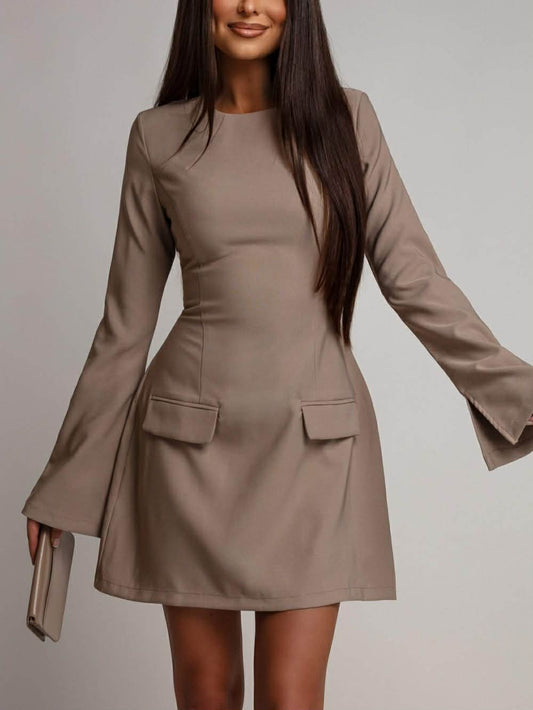 Kreed dress beige - EP1957-1