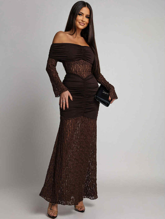 Yames dress Brown