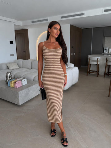 Natia dress beige