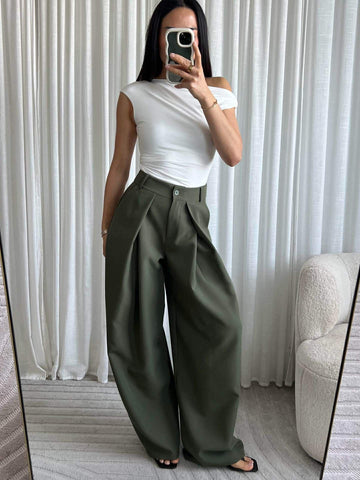 Bellamica pants army   -M823