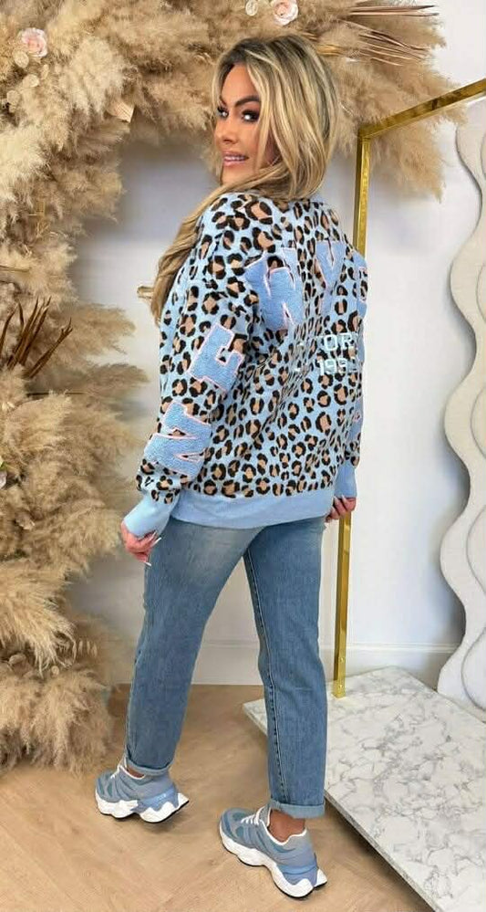 NYC sweat blue  - AM1031