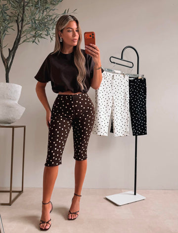 Camina capri jeans Brown  - Y3513-3
