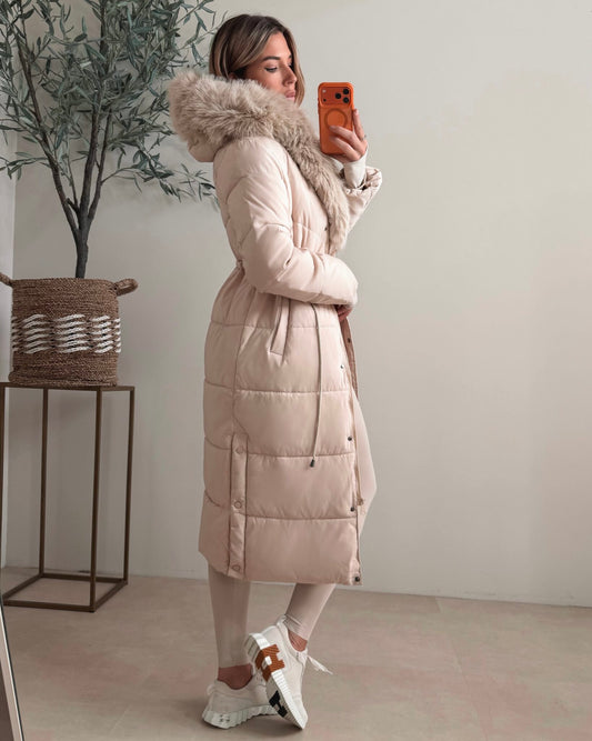 Ulina winter jacket beige - FC7583
