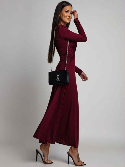 Albah dress Bordeaux - c-43357
