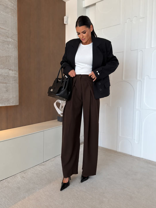 Bellamica pants Brown - M823