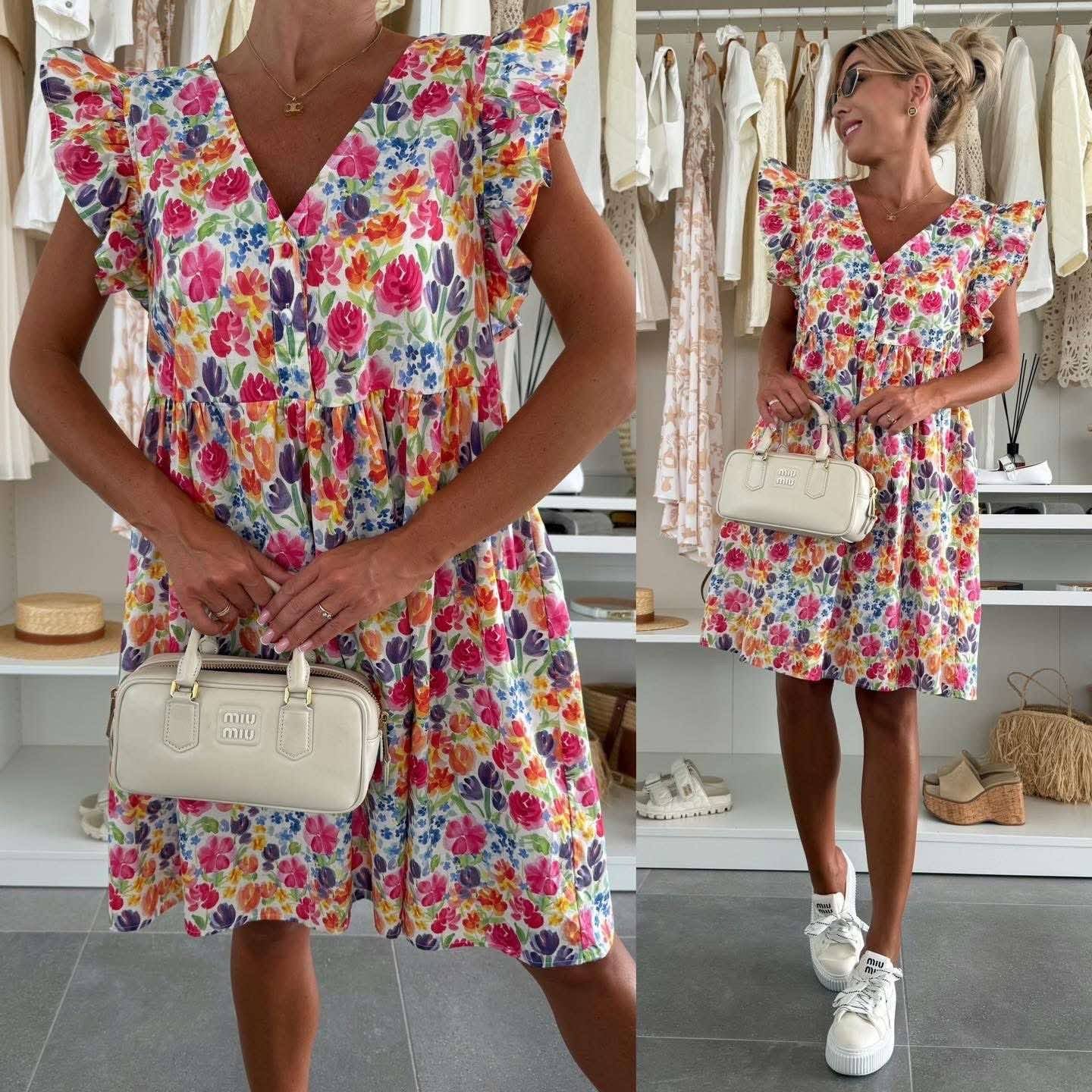 Moon dress multi - ZP611