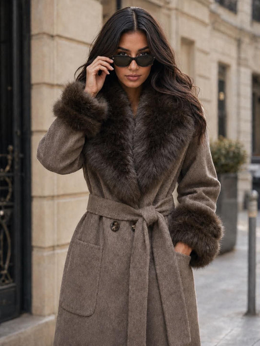 Tuva lux coat marron - 202358
