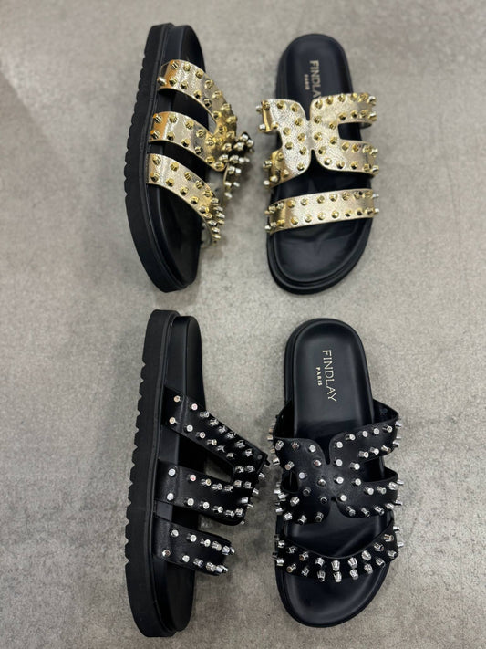 Razzi slippers Golden