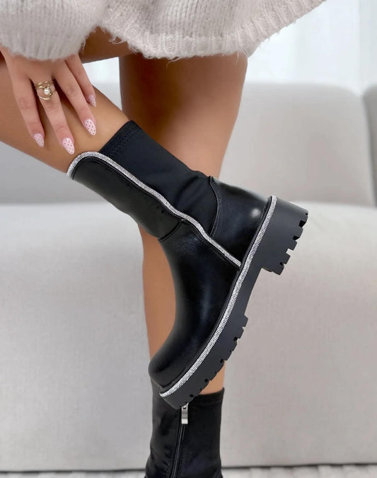 Hilba boots Black  - CLS-315
