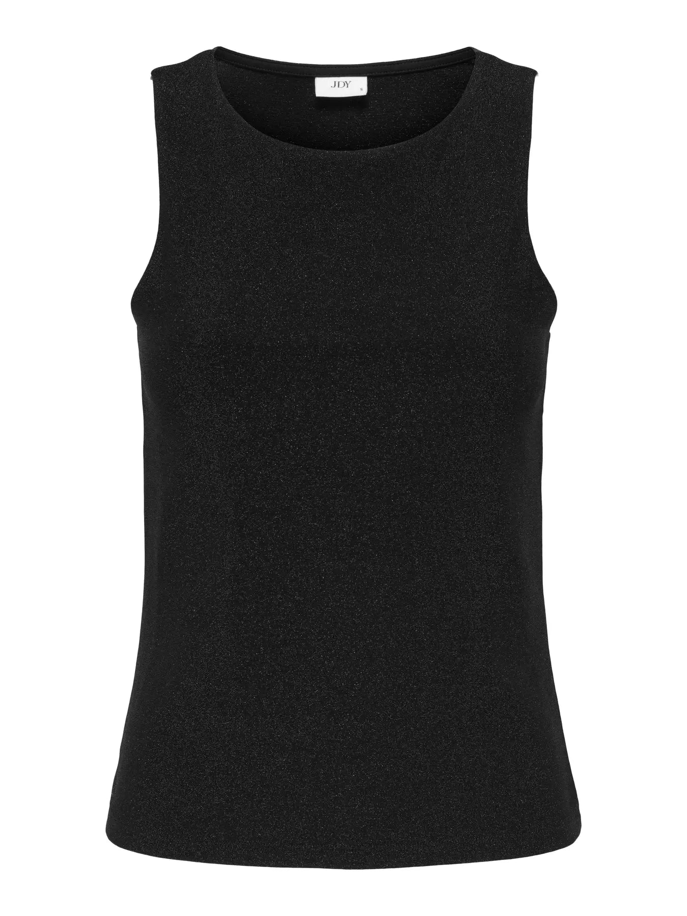 JDYANNI S/L O NECK TANK TOP JRS DIA black