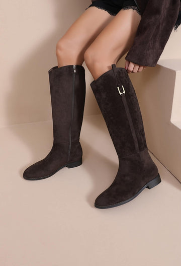 Anica boots Brown- H8-1298C