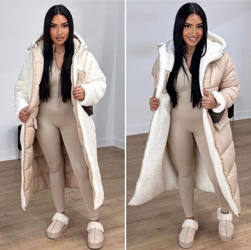 Christi reversible jacket beige   - 81214