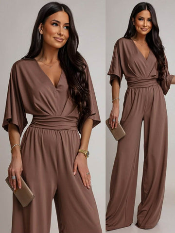 Fireh jumpsuit Brown - HS10506