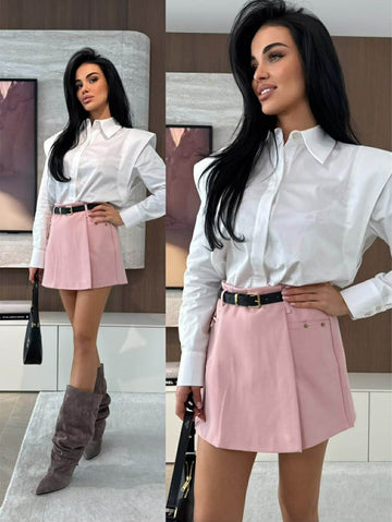 Macca skirt rosa - W43246