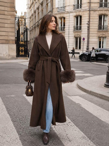 Shawna trenchcoat caffe - 10068