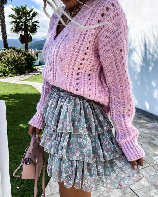 Rangina knit rose -SH455P