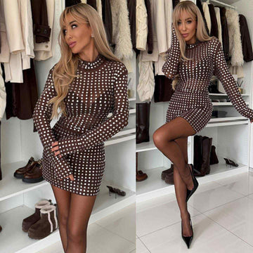 Courtney skirt choko - H3091