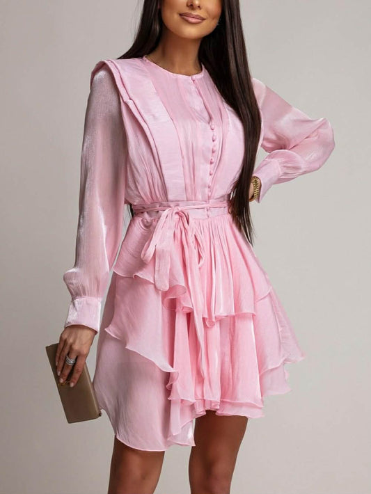 Monje dress rosa  - A2633