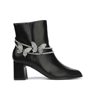 Butterfly  boots Black   - M114