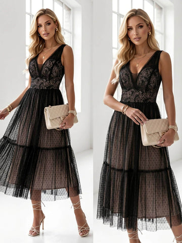 Scana dress black - 23097