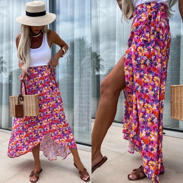 Kaspia skirt purple -ZP558 556