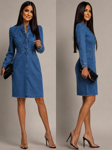 Jacca denim dress - K2328