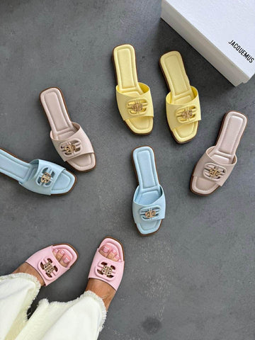 Remmie slippers beige  - G510