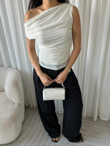 Yuzu mesh top white - EP19699