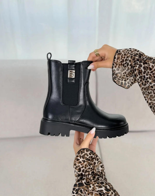 Cavah boots black - HB-335