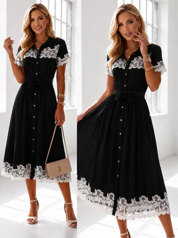 Nelane dress black 556