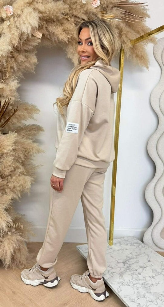 Willoh 2-PIECES SWEAT sæt beige