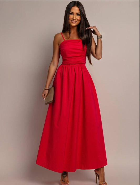 Maldia dress red   - ps9220
