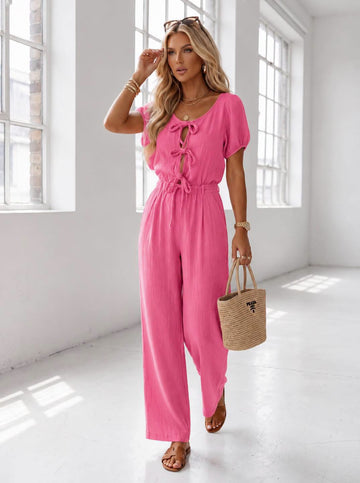 Maxa jumpsuit fuschia