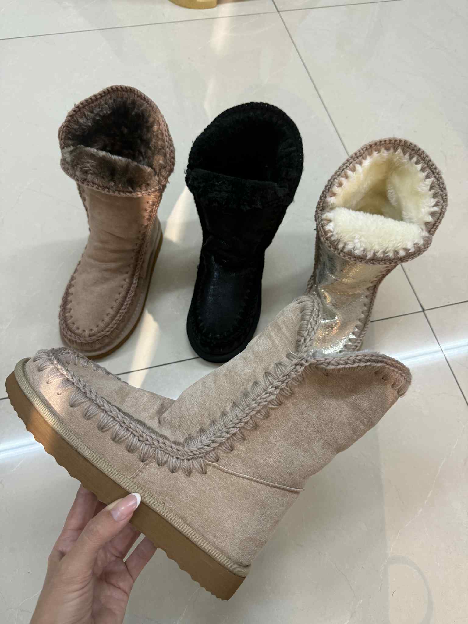 Xanille boots Beige - DDMK6027