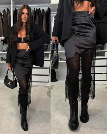 Kyllie skirt Black - GD7057