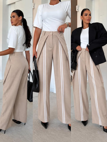 Chaned pants beige   - C-14491-1