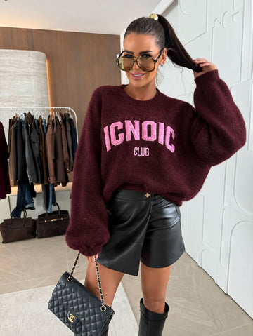 Icnoic sweat Bordeaux  - 313 556