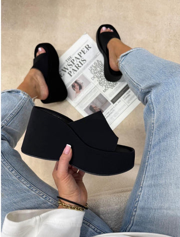 Liarra slippers Black