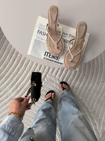 Lauga slippers Beige - XL-11
