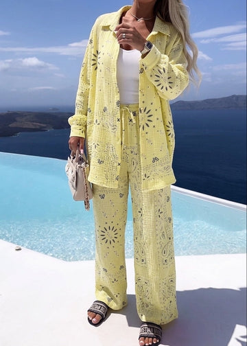 Trine 2-pieces yellow- 9267